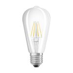 Ledvance Classic LED E27 Edison Filament Helder 5.8W 806lm - 927 Zeer Warm Wit | Beste Kleurweergave - Dimbaar - Vervangt 60W