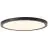 Brilliant Tuco Plafondlamp Kunststof Zwart Wit 16W 2100lm - 827 Zeer Warm Wit | 250mm