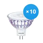 Voordeelpak 10x Philips Corepro LED Spot GU5.3 MR16 7W 660lm 36D - 840 Koel Wit | Vervangt 50W