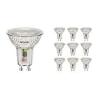 Voordeelpak 10x Noxion LED Spot GU10 4.8W 827 36D 450lm | Zeer Warm Wit - Vervangt 65W