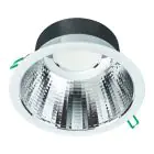 Philips LED Downlight Coreline DN142B Aluminium Wit 9.8W 1200lm 60D - 840 Koel Wit | Zaagmaat 155mm - IP54 - UGR